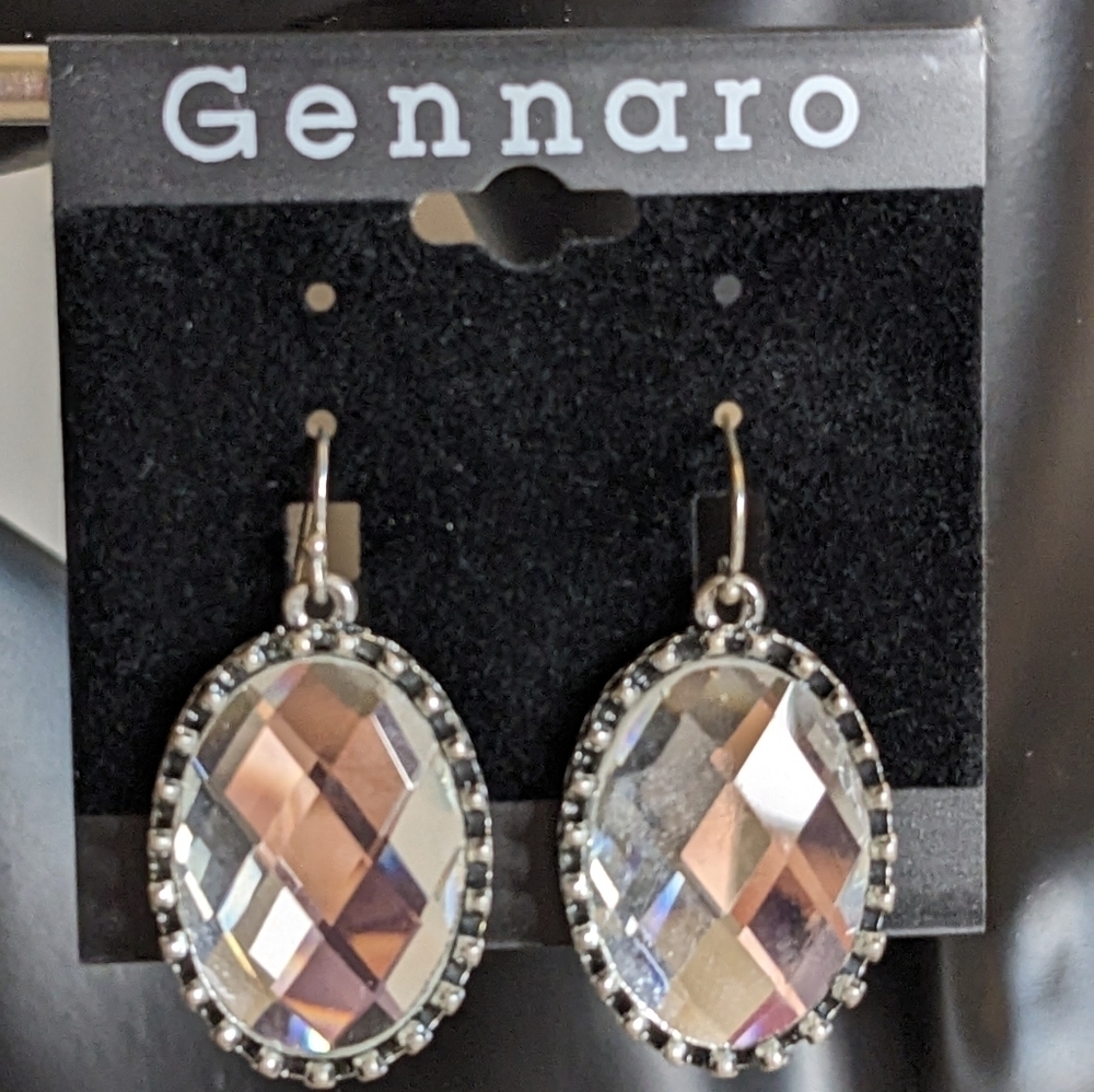 Gennaro Crystal  Dangle‎ Earrings